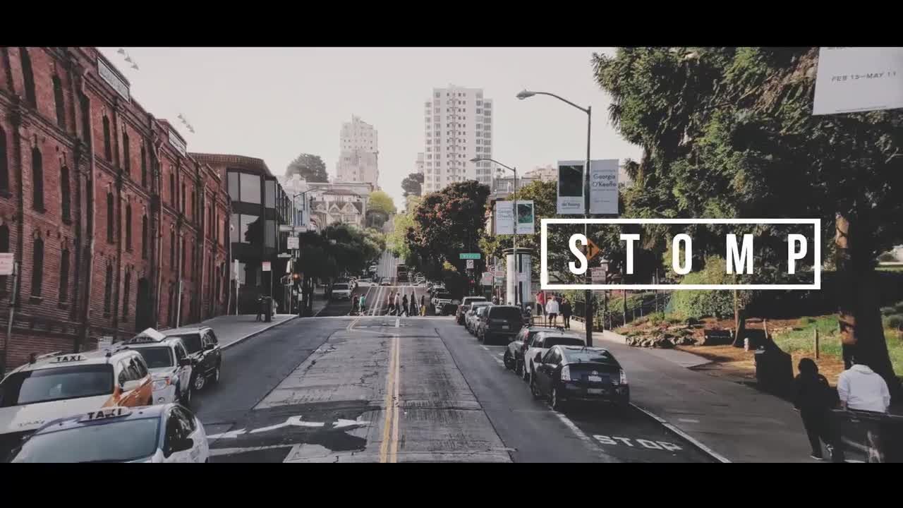 快速动态的广告照片展示转场过渡素材库精选AE模板