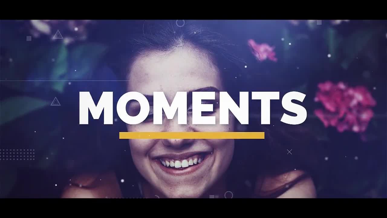 超现代和干净的素材库精选pr模板