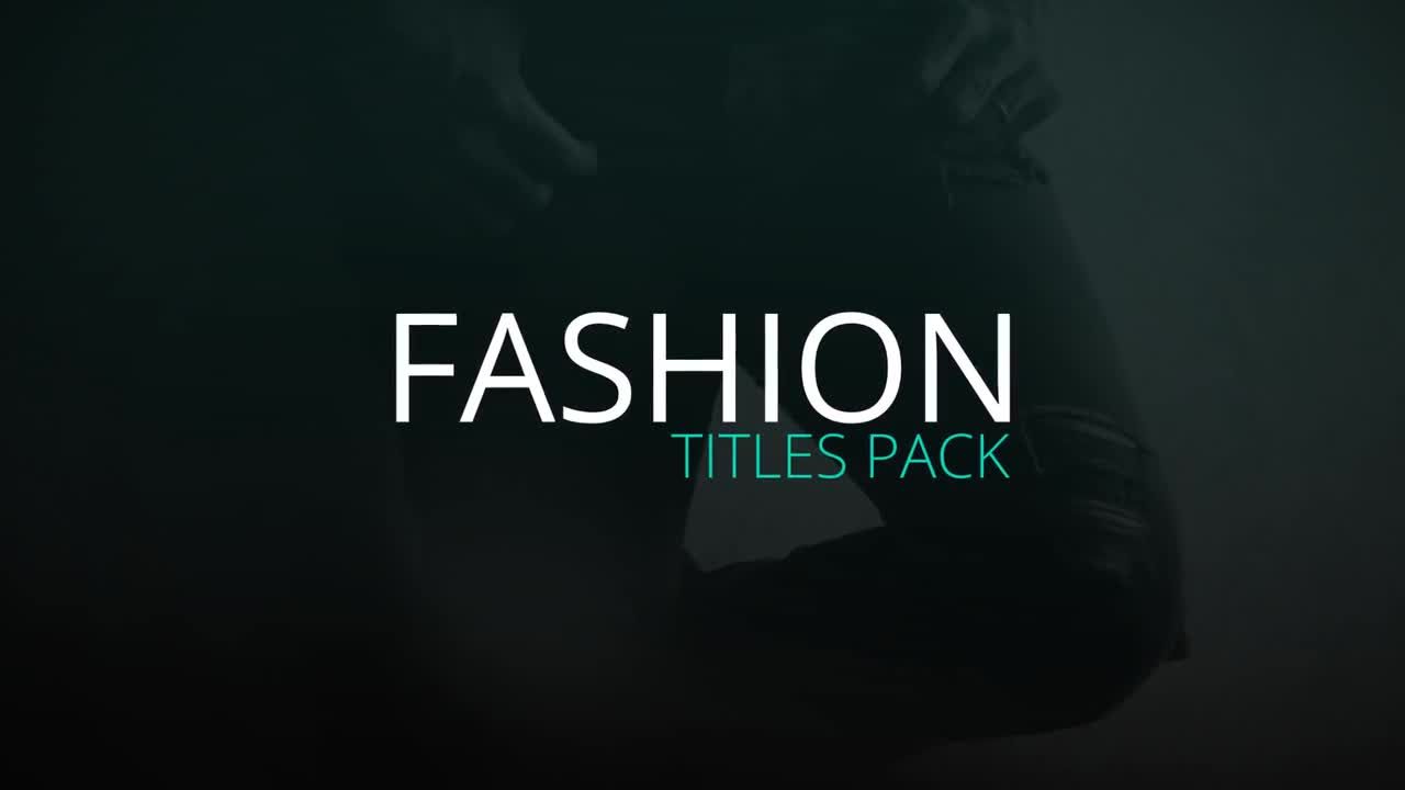 12个时尚动画全屏标题素材库精选AE模板