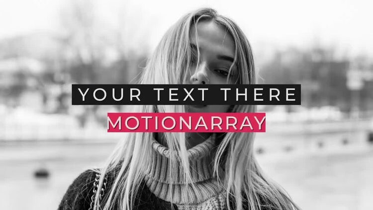 现代时尚的促销宣传素材库精选AE模板