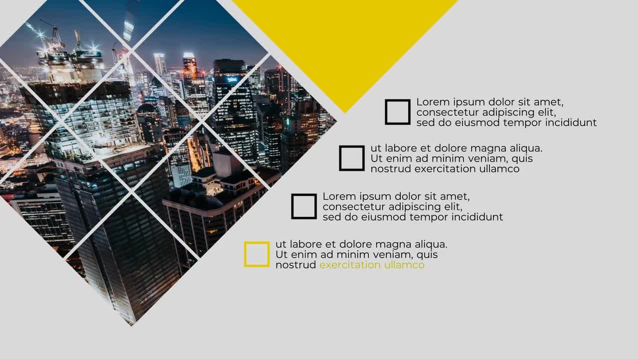 时尚创意的企业幻灯片节日活动宣传素材库精选AE模板