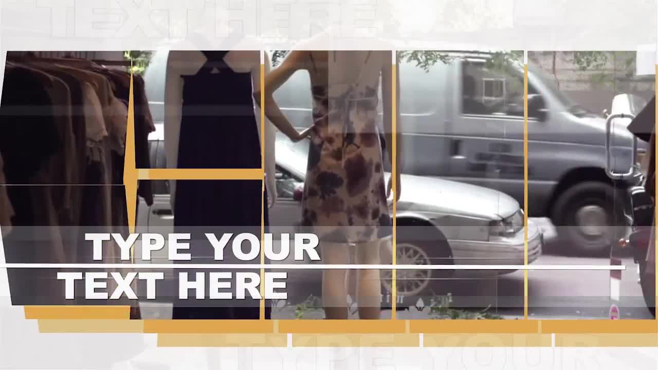 炫彩介绍展示产品时尚素材库精选AE模板