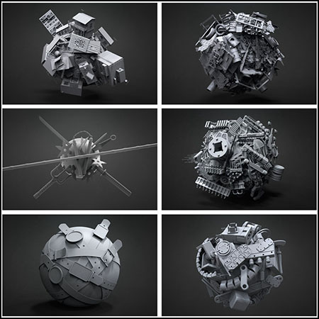 zMatCap 材质和Zbrush笔刷