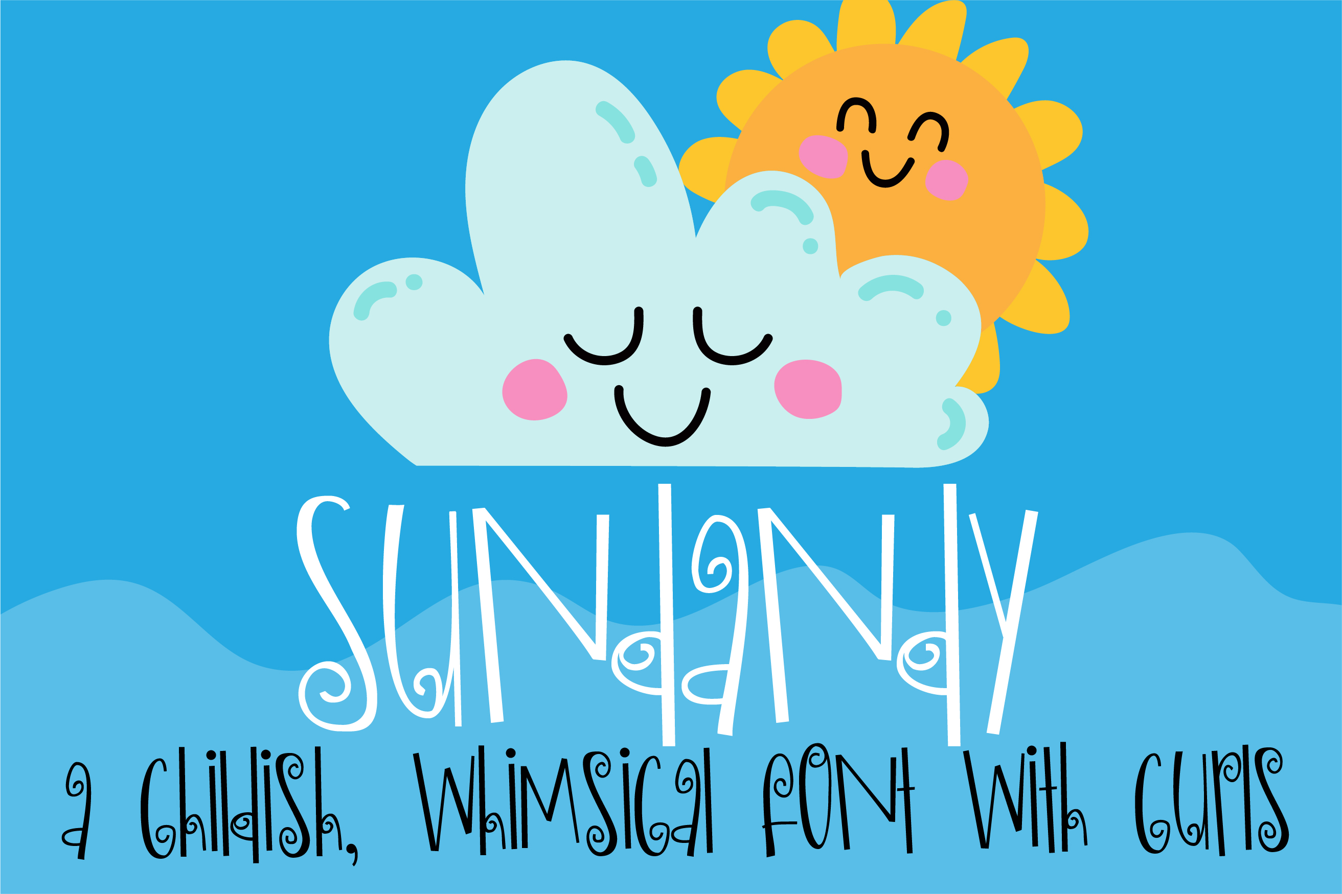 ZP Sundandy Regular Font插图