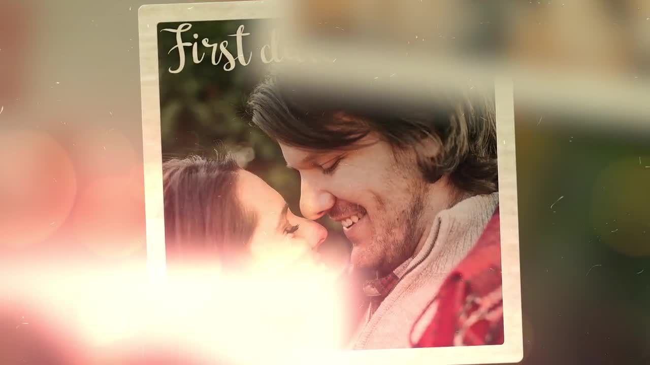 温馨浪漫幻灯片素材素材库精选PR模板