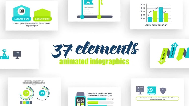信息图表Vol.26动态素材库精选AE模板