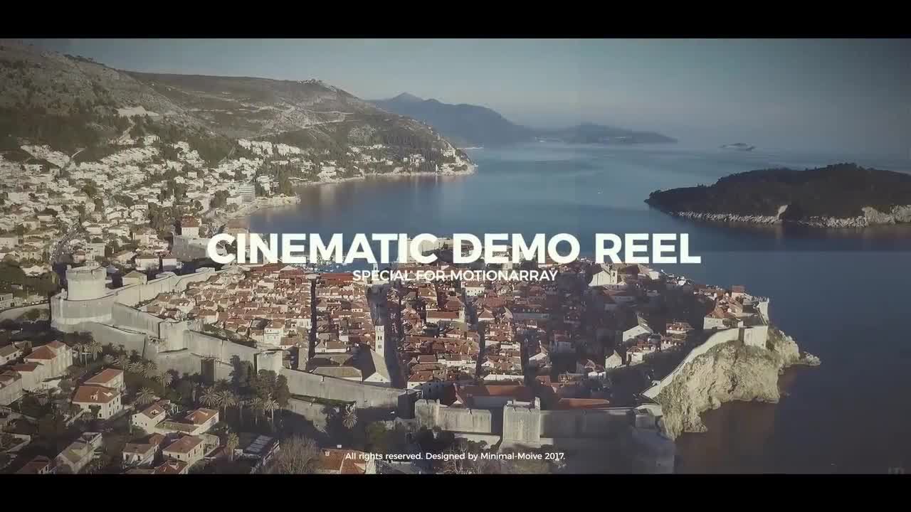 复古电影演示柔和光线效果图文幻灯片素材库精选AE模板