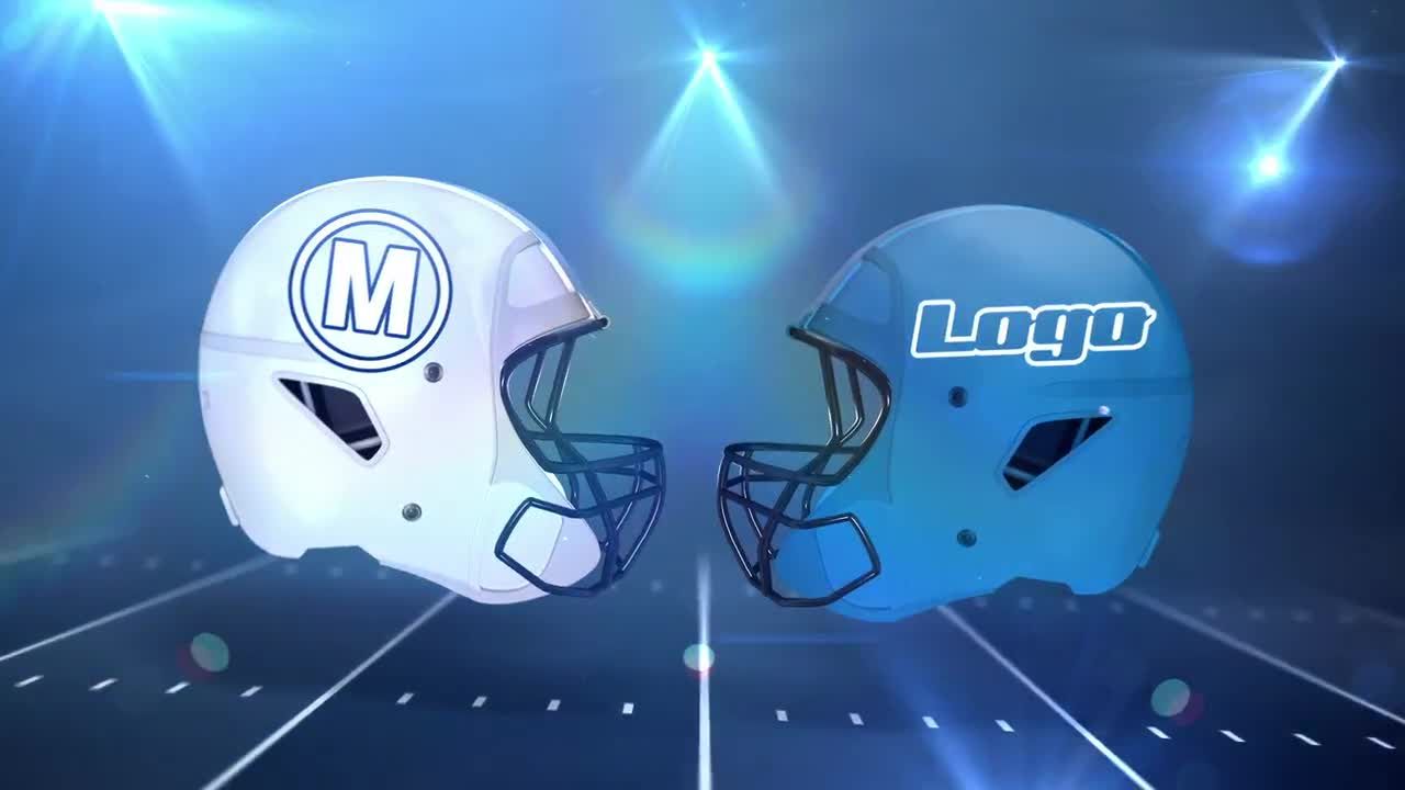 体育运动足球赛视频开场特效素材库精选AE模板