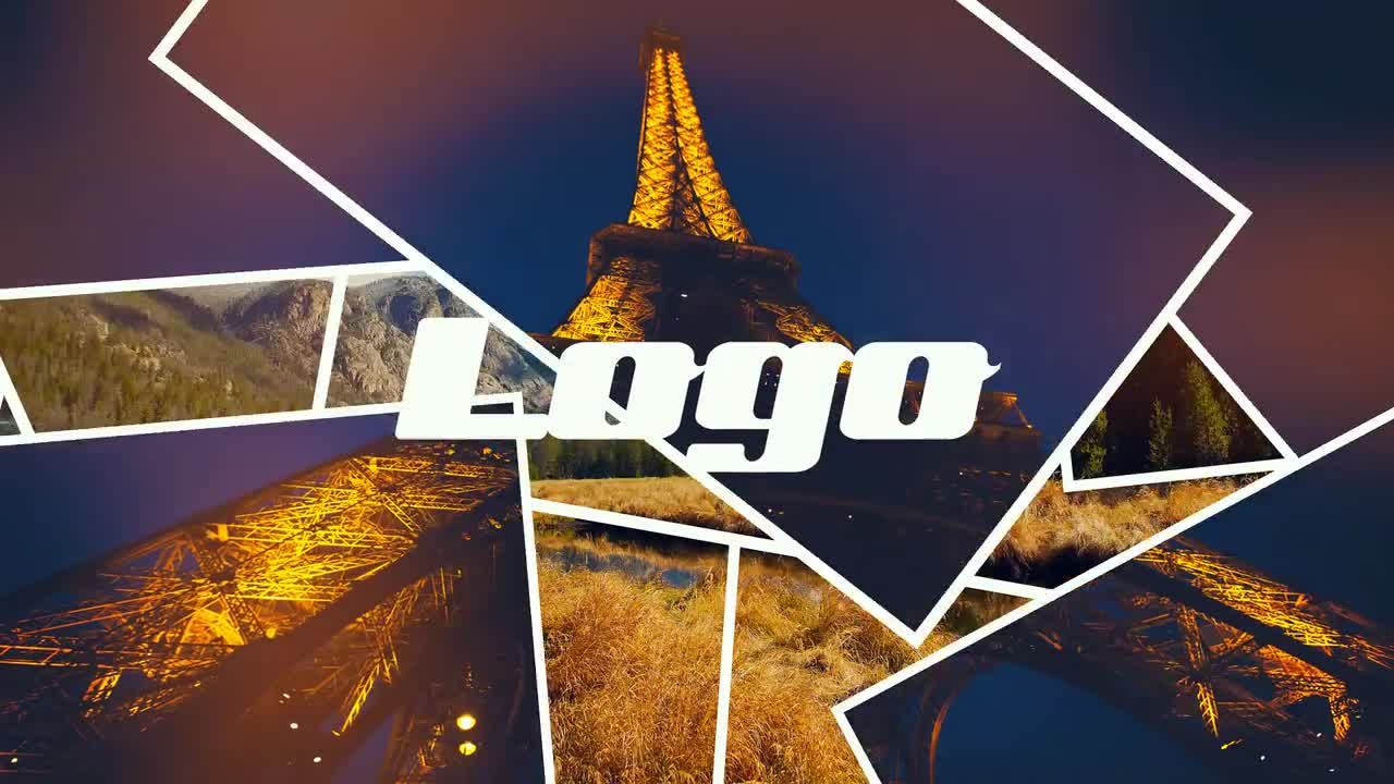 简短时尚创意的动画开场白素材库精选AE模板