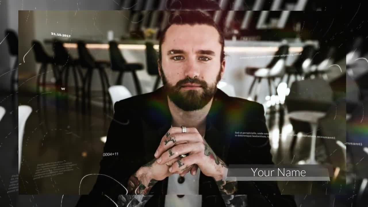 旅行者幻灯片照片展示素材库精选PR模板