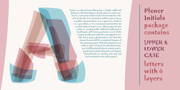 Plener Font Family素材之家精选英文字体