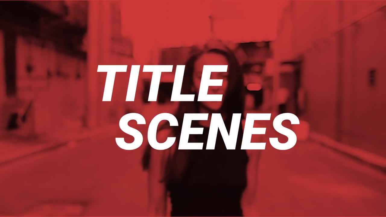 5个广告大标题素材库精选AE模板