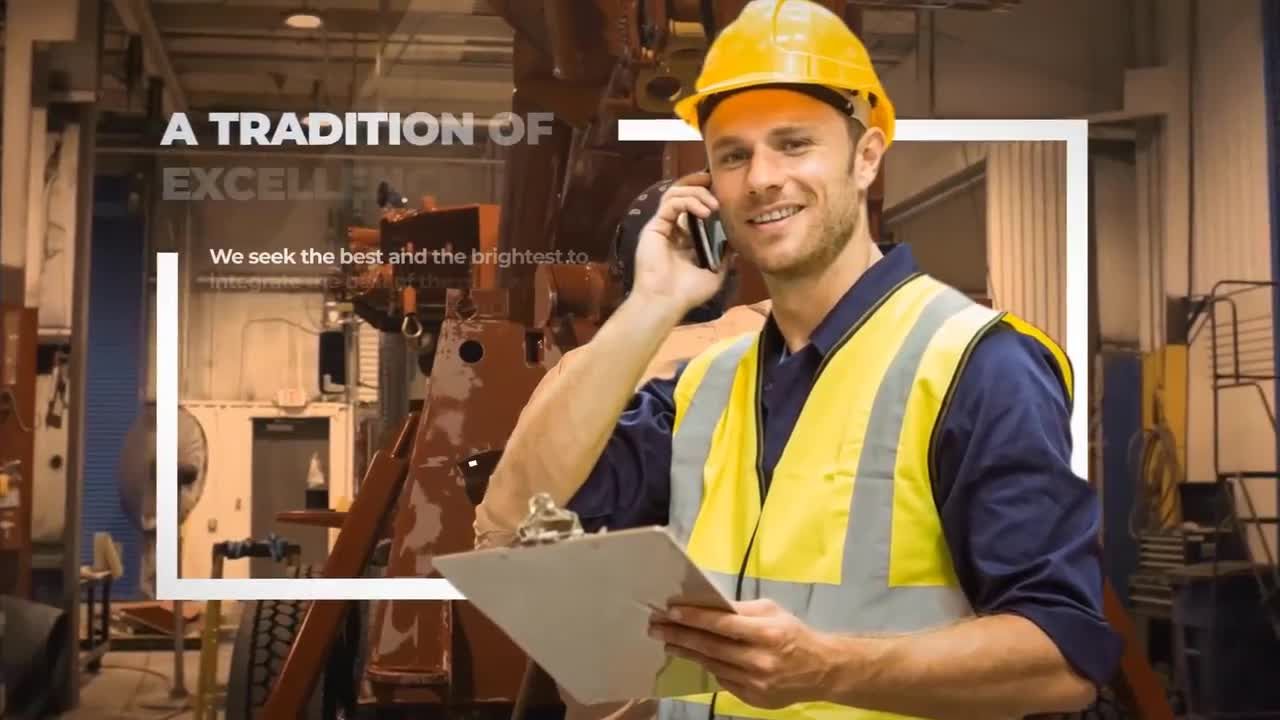 建筑公司宣传介绍素材库精选AE模板