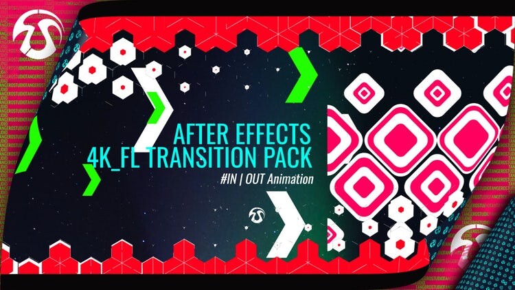 20个简洁个性的过渡效果素材库精选AE模板