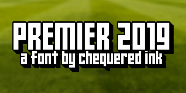 Premier 2019 font插图