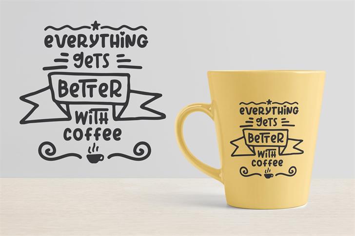 Sweet Cupcake Demo font插图2