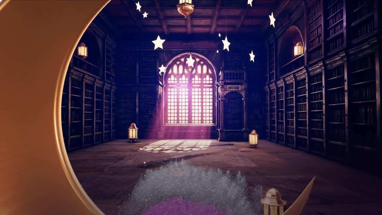 月球徽标显示素材库精选AE模板