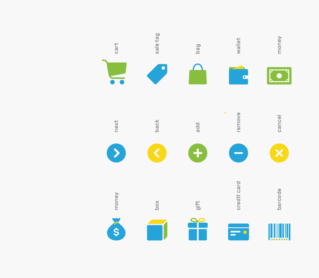 可自定义品牌颜色网页&图形设计彩色矢量素材库精选图标 Branded Color Icons插图