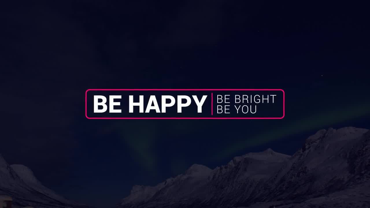 12个独特简洁时尚全屏标题动画素材库精选AE模板