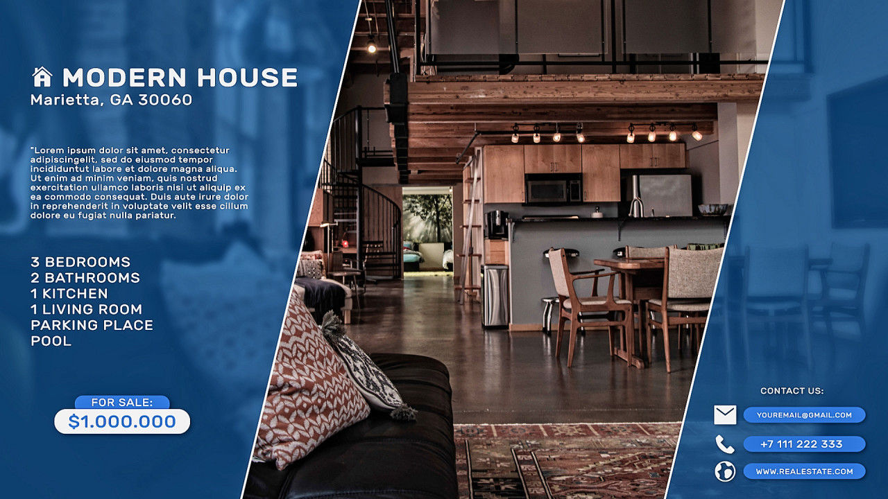 34个房地产促销可编辑项目素材库精选AE模板