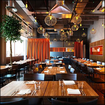 现代工业风格餐厅素材之家精选3D模型