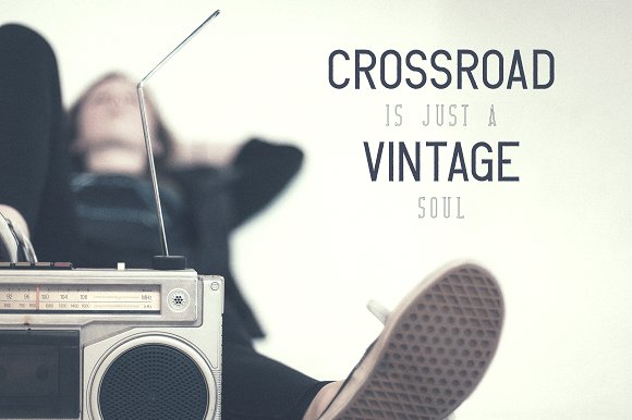 Crossroad -Vintage typeface|16 fonts插图3