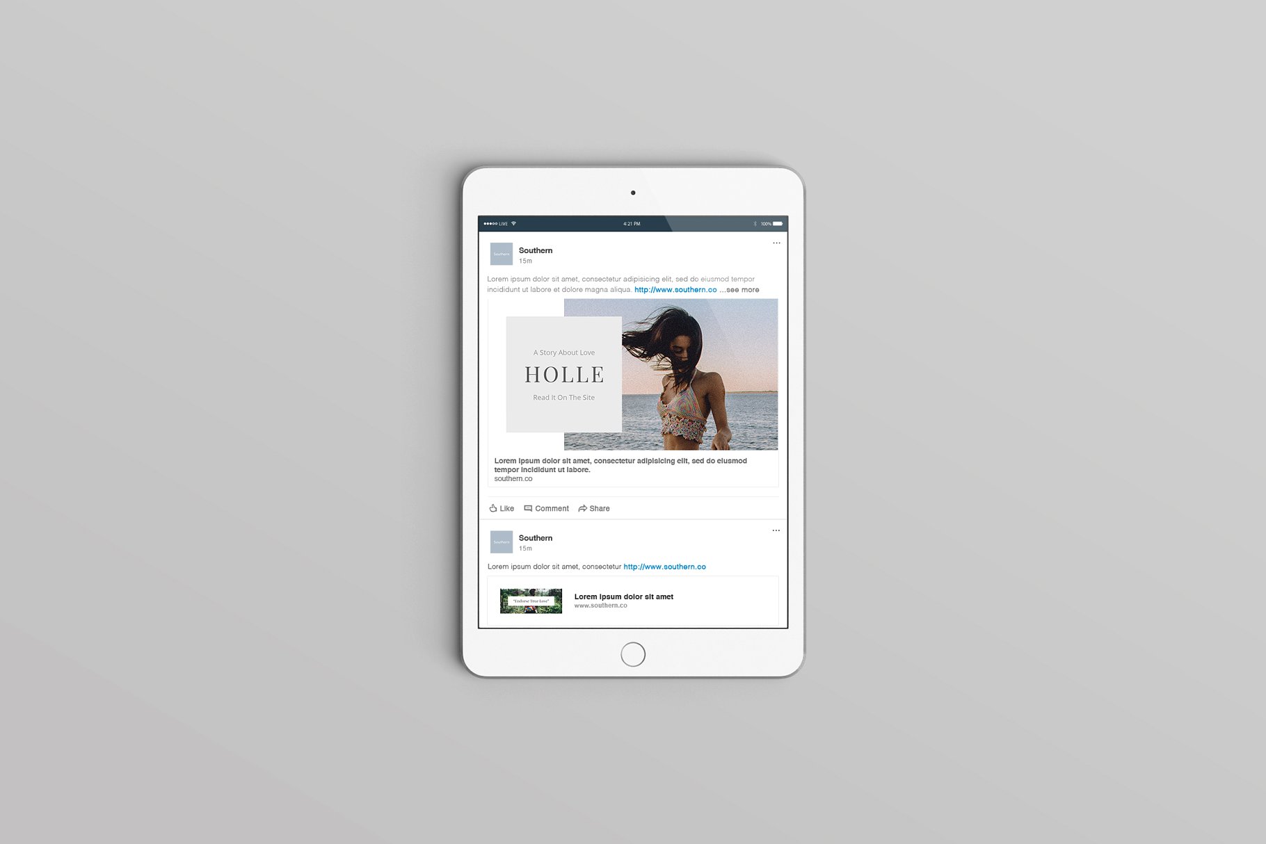 社交媒体网红特写贴图素材包 Greece Social Media Templates插图(3)