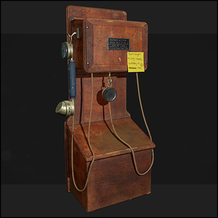 复古电话素材之家精选3D模型