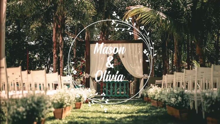 现代浪漫的标题动画素材库网精选fcpx模板