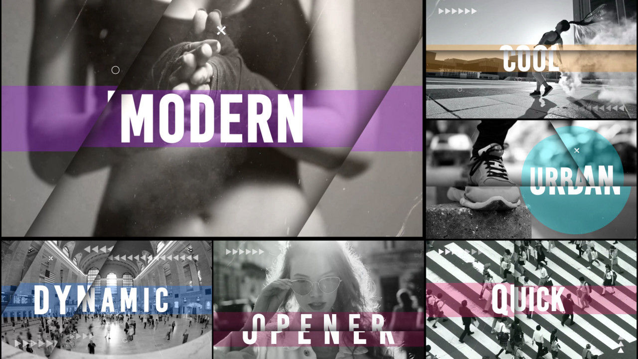 明亮动画设计产品介绍素材库精选AE模板