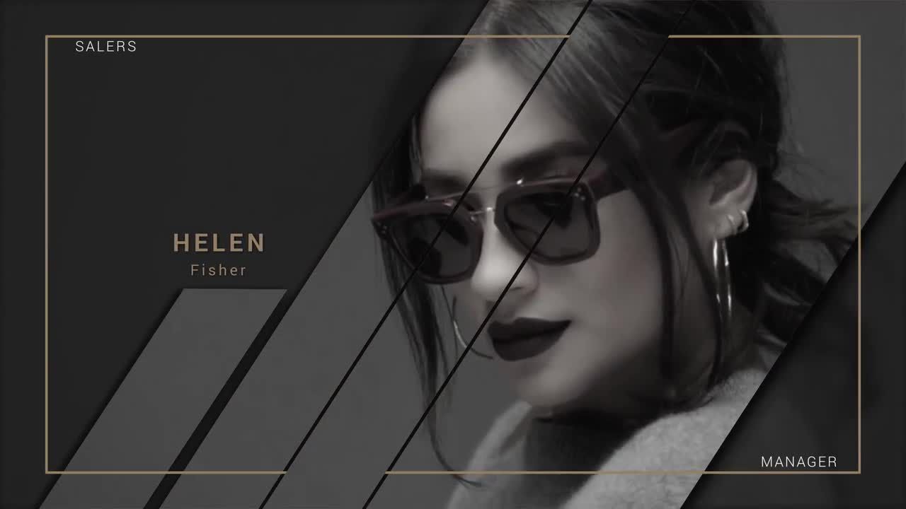 时尚潮流优雅创意的现代幻灯片素材库精选AE模板