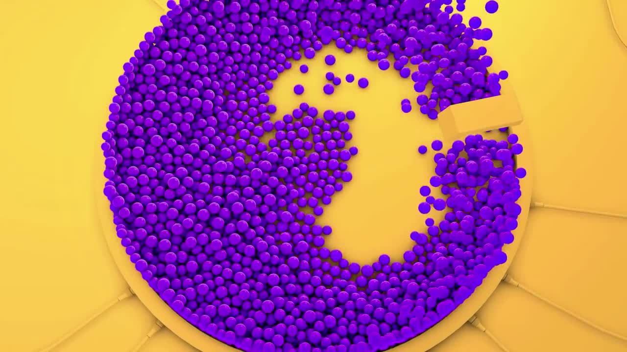 2个梅苏斯动态动画球标志显示素材库精选AE模板