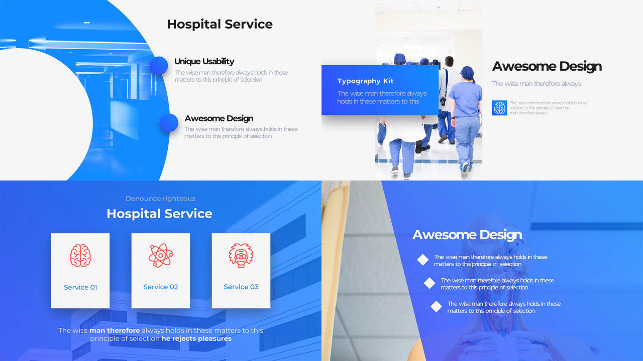 医疗企业宣展示开场动画素材库推荐PR模板