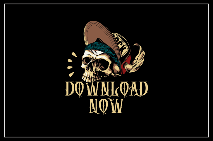 DEATH CROW font插图6