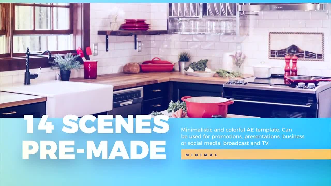 外观精美的产品广告文本动画素材库精选AE模板