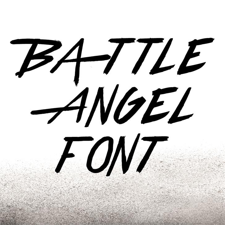 Battle Angel font插图