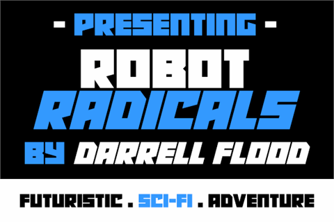Robot Radicals font素材之家精选英文字体
