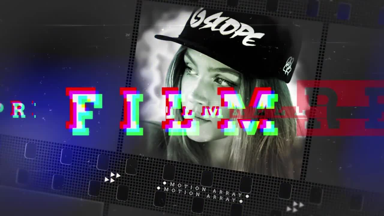 影视文本动画片头素材库精选AE模板