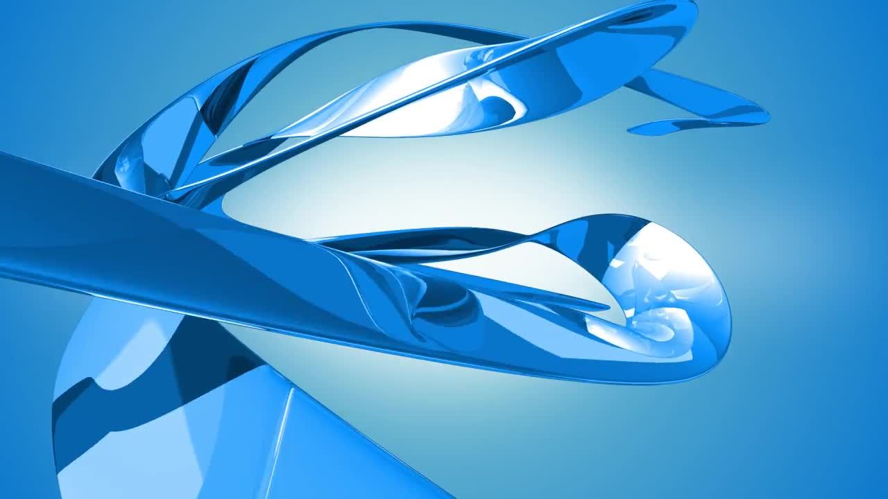 金属色带徽标素材库精选AE模板