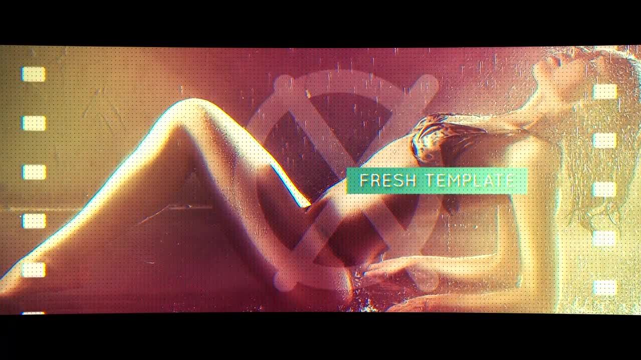 快速广告幻灯片放映开场白素材库精选AE模板