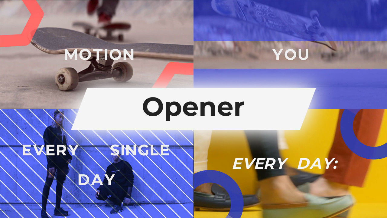 史诗般电影转场过渡效果素材库精选AE模板