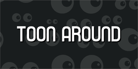 Toon Around font素材之家精选英文字体
