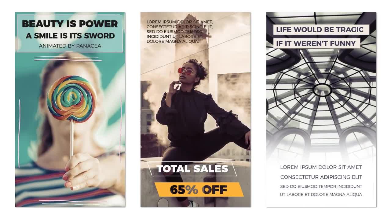 精美的手机屏幕界面动画设计素材库精选AE模板