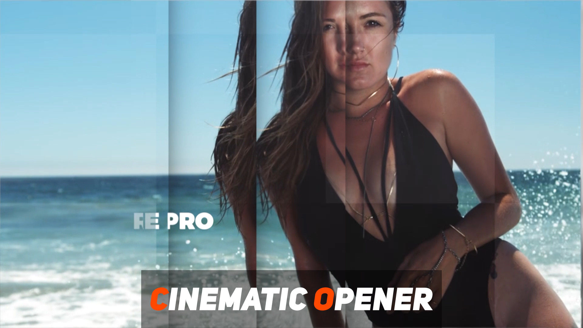 酷炫滑动分层效果影视级幻灯片素材库推荐PR模板