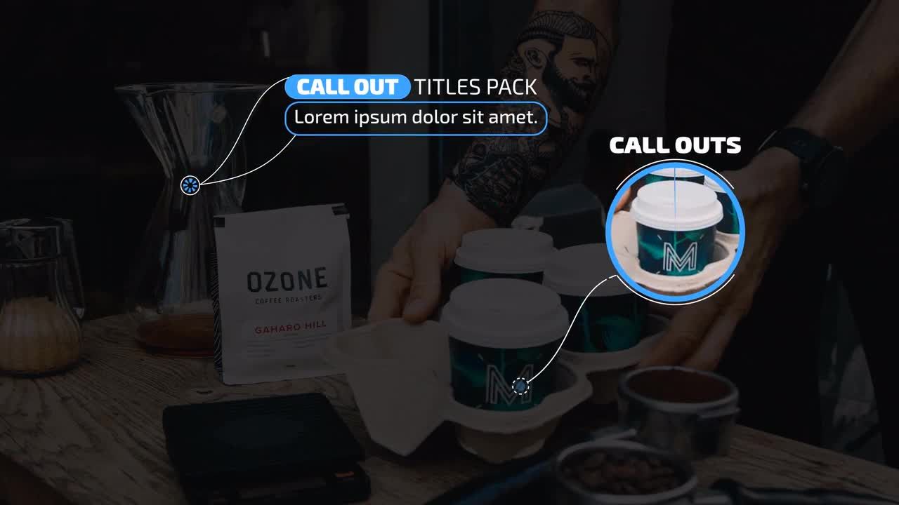 城市宣传标题素材库精选AE模板