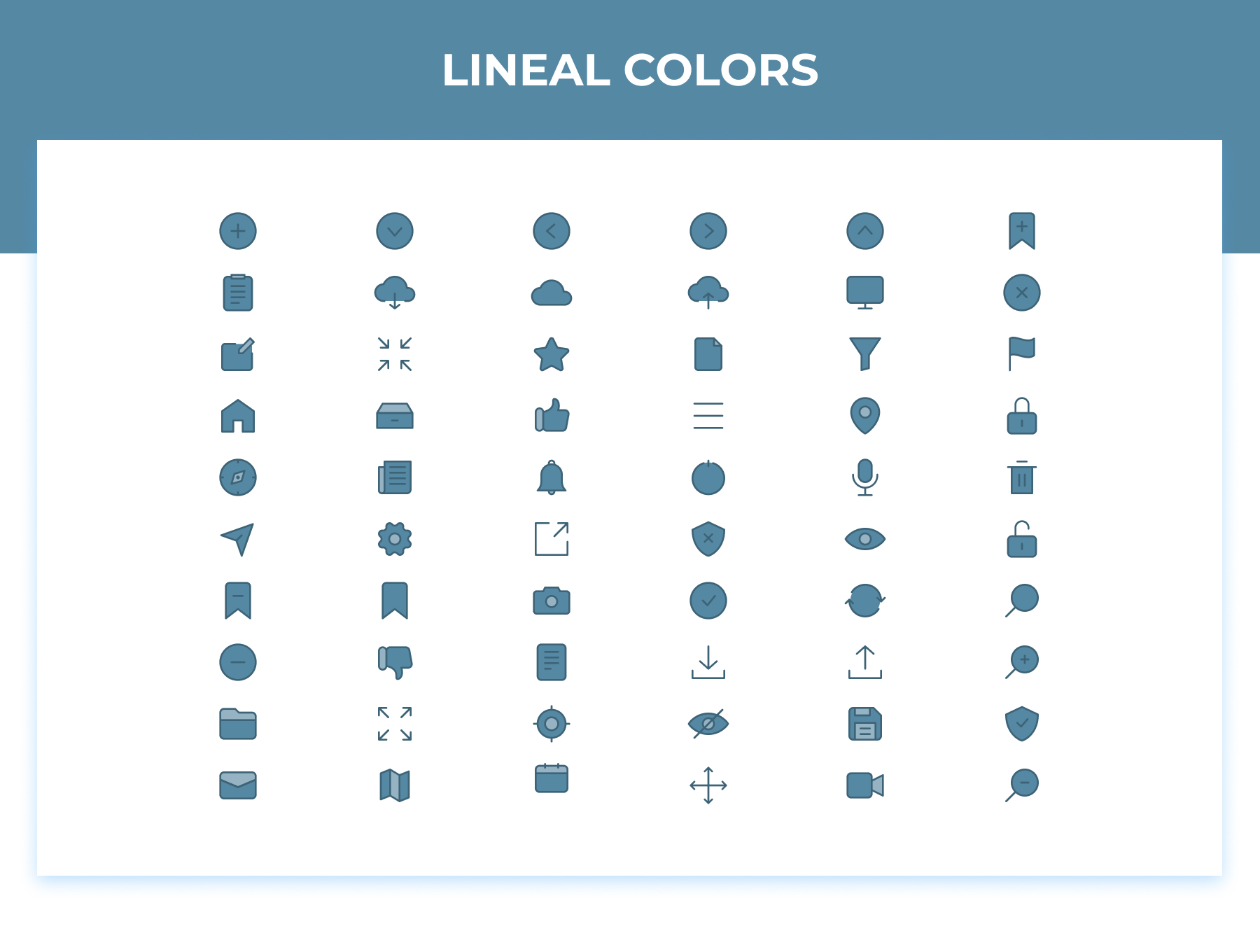 素材库下午茶：UI人机交互图标套装下载插图(6)