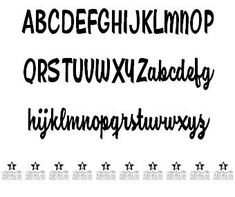 Amore Mio Personal Use font插图2