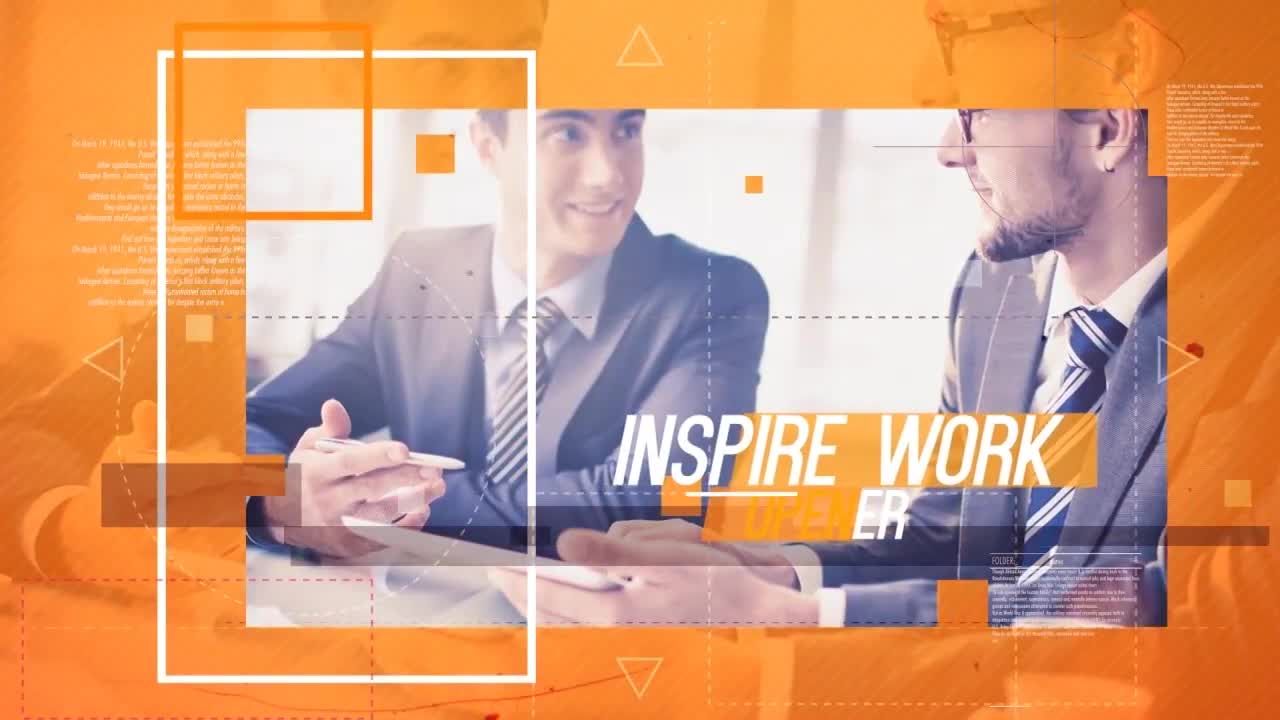 积极乐观有趣的企业演示视频素材库精选AE模板