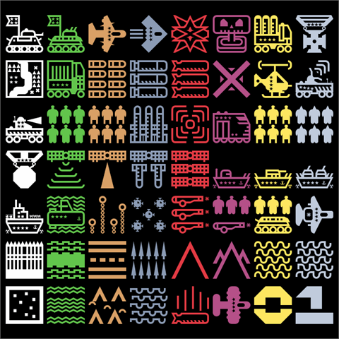 Militaricons font素材之家精选英文字体