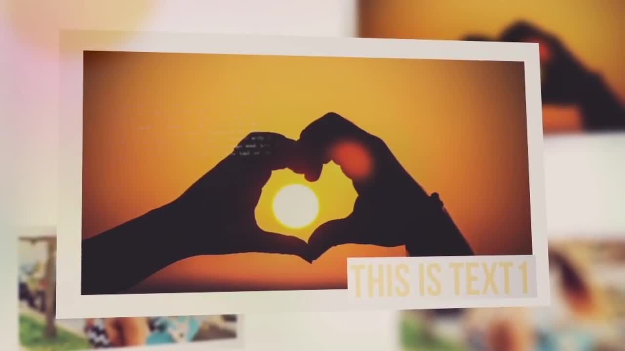 婚礼视频唯美介绍图片过渡幻灯片素材库精选AE模板